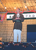 カラオケ大会にて